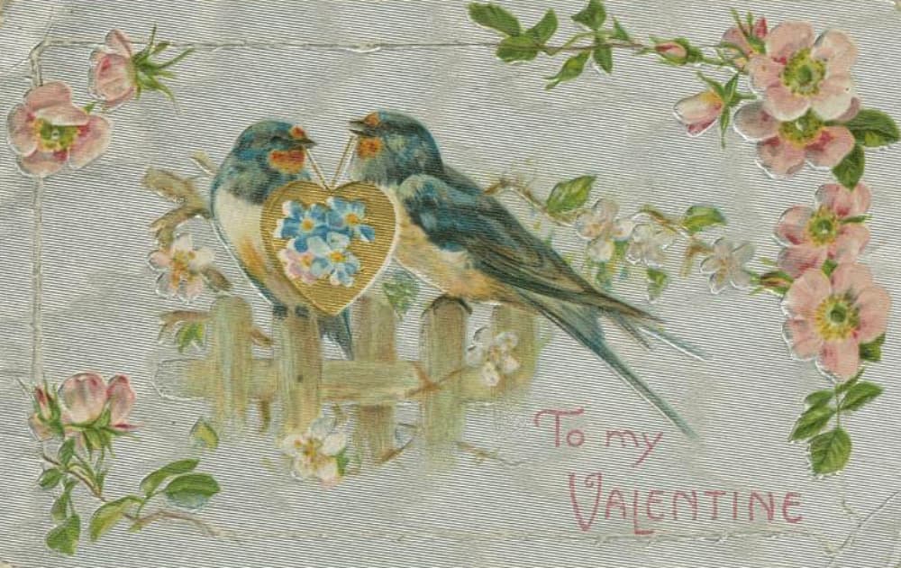 Old Valentines Card