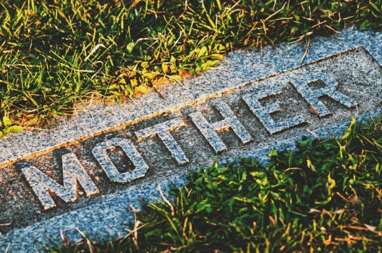 gravestone for mother