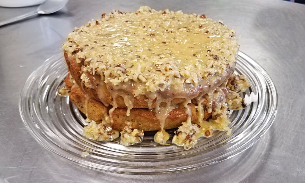 cake made from poatoes