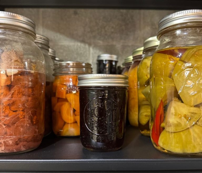 canning shelf