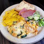 plate of summer vegetables